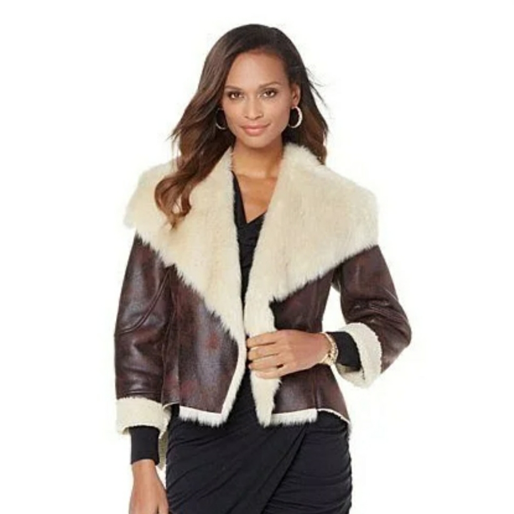 Aviator Sherling coat